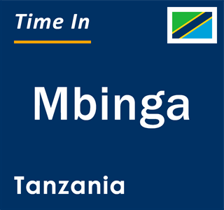 Current local time in Mbinga, Tanzania