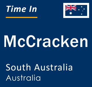 Current local time in McCracken, South Australia, Australia