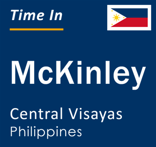 Current local time in McKinley, Central Visayas, Philippines