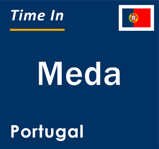 Current local time in Meda, Portugal