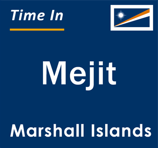 Current local time in Mejit, Marshall Islands