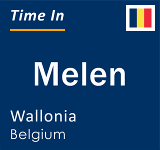 Current local time in Melen, Wallonia, Belgium