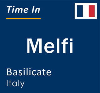 Current local time in Melfi, Basilicate, Italy