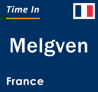 Current local time in Melgven, France