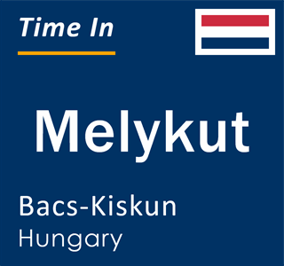 Current local time in Melykut, Bacs-Kiskun, Hungary