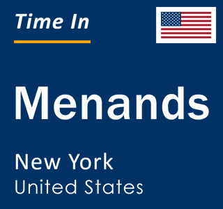 Current local time in Menands, New York, United States