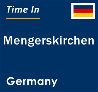 Current local time in Mengerskirchen, Germany