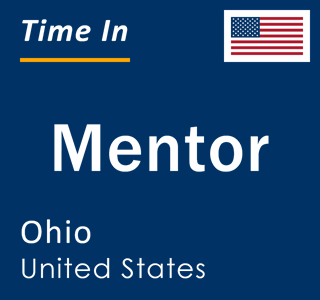 Current local time in Mentor, Ohio, United States