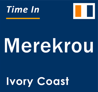 Current local time in Merekrou, Ivory Coast