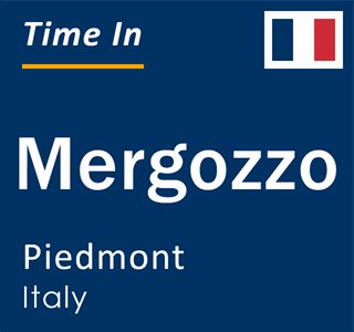 Current local time in Mergozzo, Piedmont, Italy