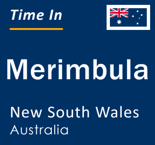 Current local time in Merimbula, New South Wales, Australia