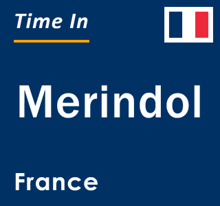 Current local time in Merindol, France