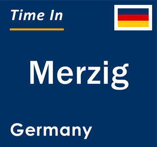 Current local time in Merzig, Germany