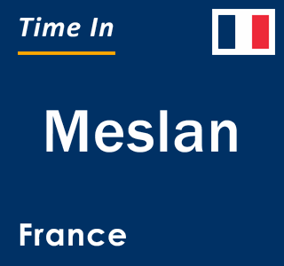 Current local time in Meslan, France