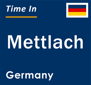 Current local time in Mettlach, Germany