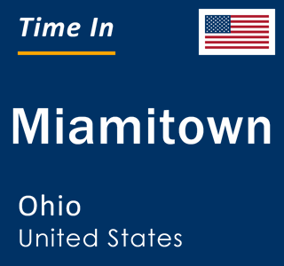 Current local time in Miamitown, Ohio, United States