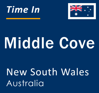 Current local time in Middle Cove, New South Wales, Australia