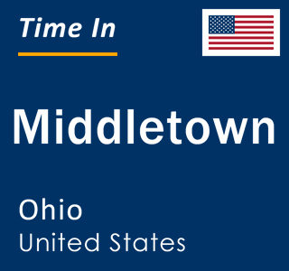 Current local time in Middletown, Ohio, United States