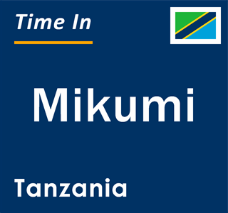 Current local time in Mikumi, Tanzania