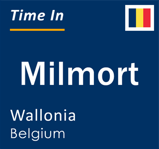 Current local time in Milmort, Wallonia, Belgium