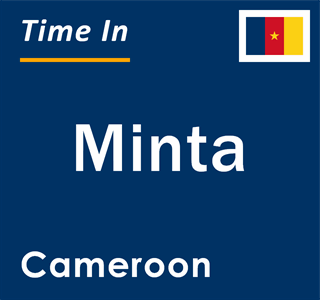 Current local time in Minta, Cameroon