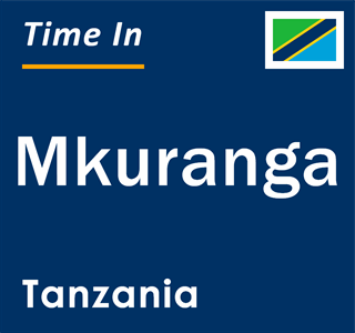 Current local time in Mkuranga, Tanzania