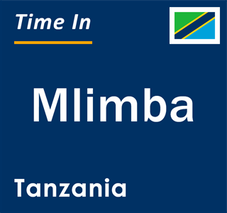 Current local time in Mlimba, Tanzania