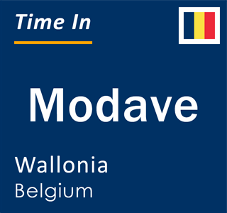 Current local time in Modave, Wallonia, Belgium