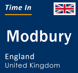 Current local time in Modbury, England, United Kingdom