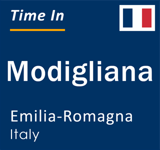 Current local time in Modigliana, Emilia-Romagna, Italy