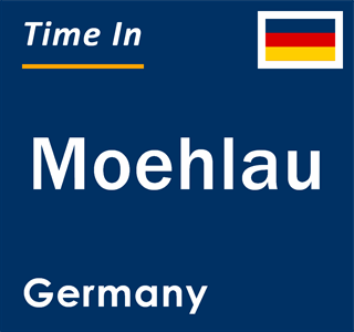 Current local time in Moehlau, Germany