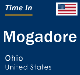 Current local time in Mogadore, Ohio, United States