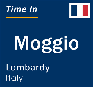 Current local time in Moggio, Lombardy, Italy