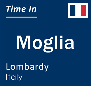 Current local time in Moglia, Lombardy, Italy