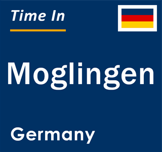 Current local time in Moglingen, Germany