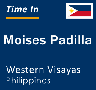 Current local time in Moises Padilla, Western Visayas, Philippines