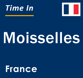 Current local time in Moisselles, France