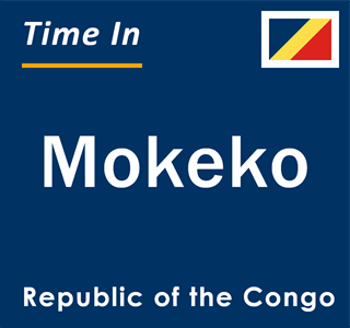 Current local time in Mokeko, Republic of the Congo