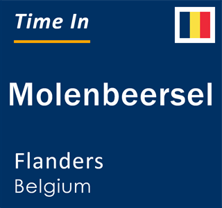 Current local time in Molenbeersel, Flanders, Belgium