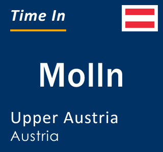 Current local time in Molln, Upper Austria, Austria