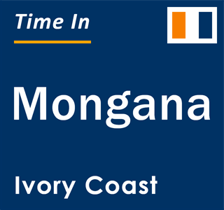 Current local time in Mongana, Ivory Coast