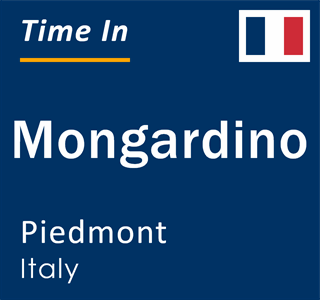 Current local time in Mongardino, Piedmont, Italy