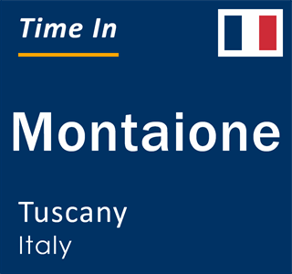 Current local time in Montaione, Tuscany, Italy