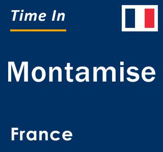 Current local time in Montamise, France