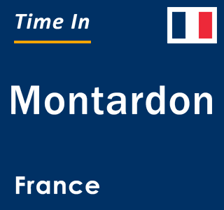 Current local time in Montardon, France