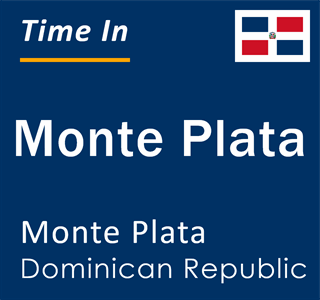 Current local time in Monte Plata, Monte Plata, Dominican Republic