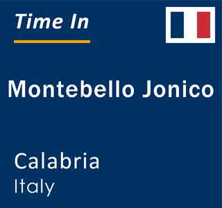 Current local time in Montebello Jonico, Calabria, Italy