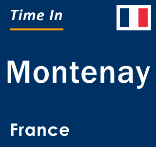 Current local time in Montenay, France