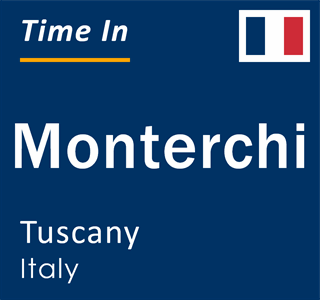 Current local time in Monterchi, Tuscany, Italy