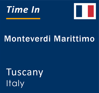 Current local time in Monteverdi Marittimo, Tuscany, Italy